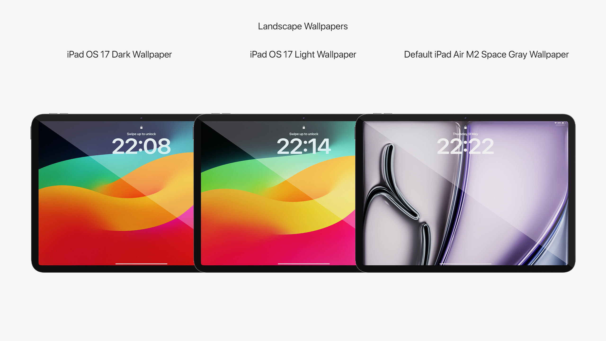 Apple iPad Air 11 - 13 inch M2 2024 Collection 3D model_15