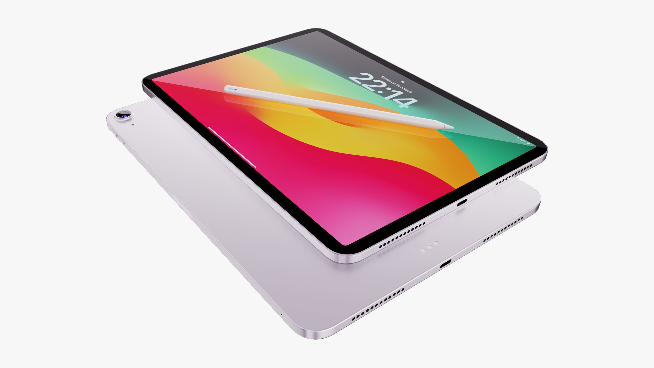 Apple iPad Air 11 - 13 inch M2 2024 Collection 3D model_34