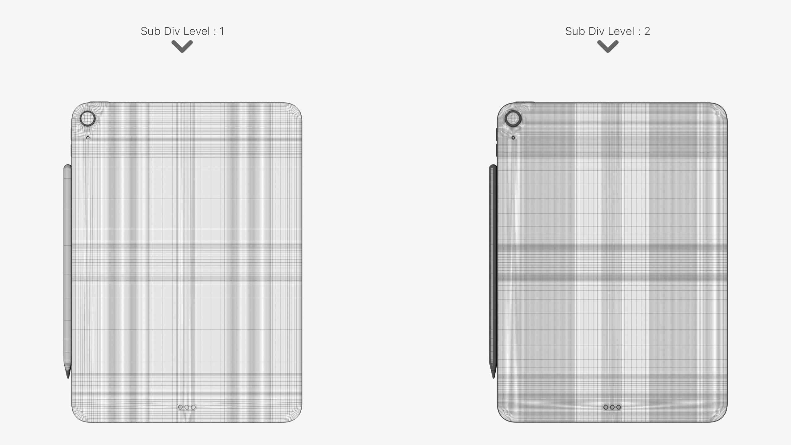 Apple iPad Air 11 - 13 inch M2 2024 Collection 3D model_58