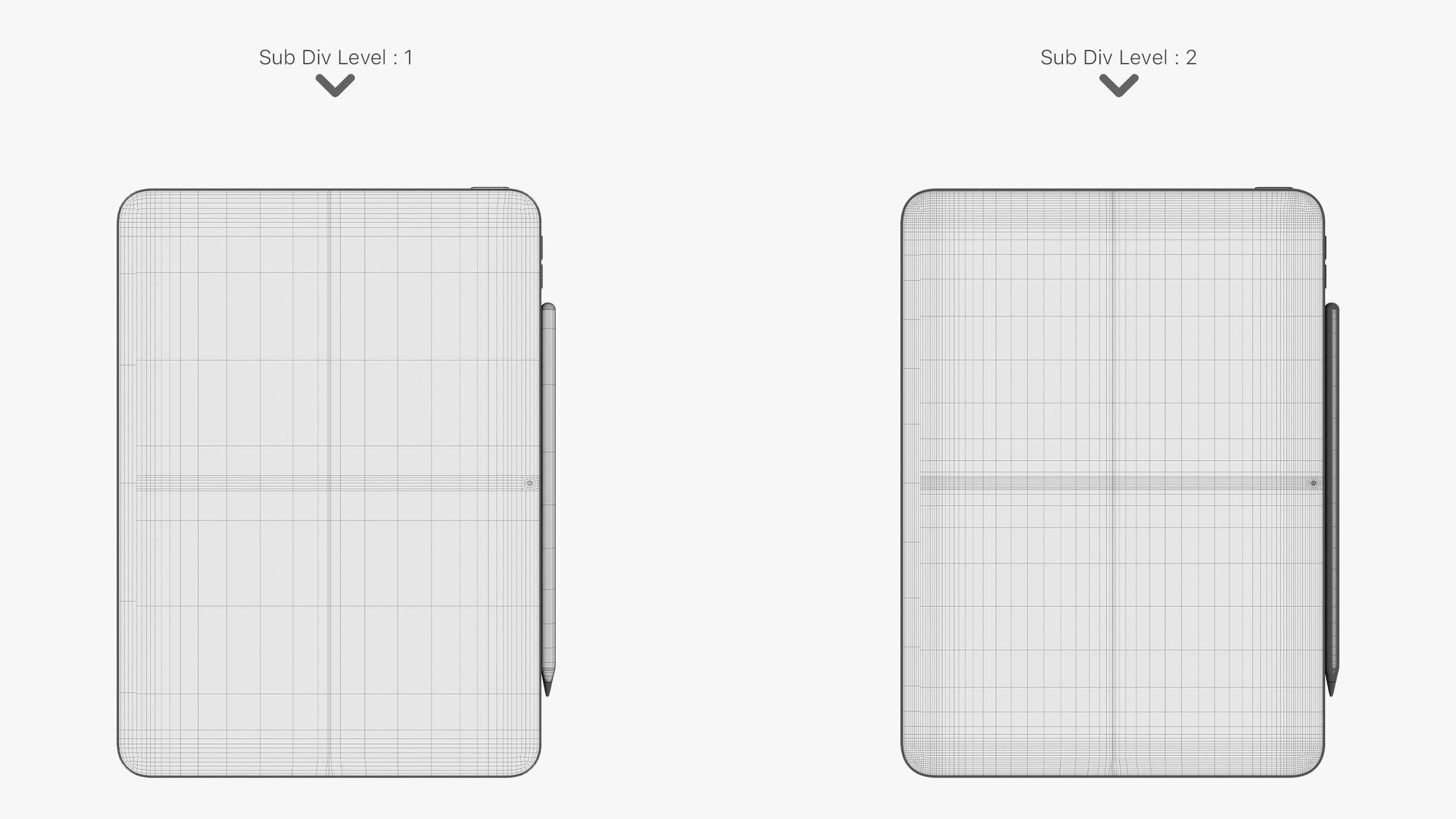 Apple iPad Air 11 - 13 inch M2 2024 Collection 3D model_60