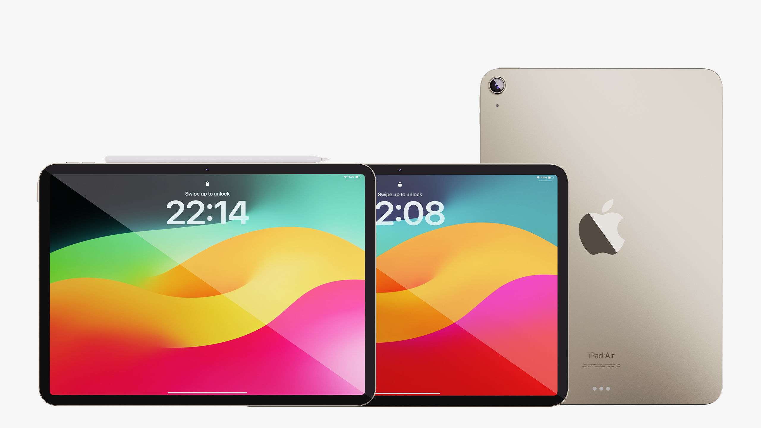 Apple iPad Air 11 - 13 inch M2 2024 Collection 3D model_20