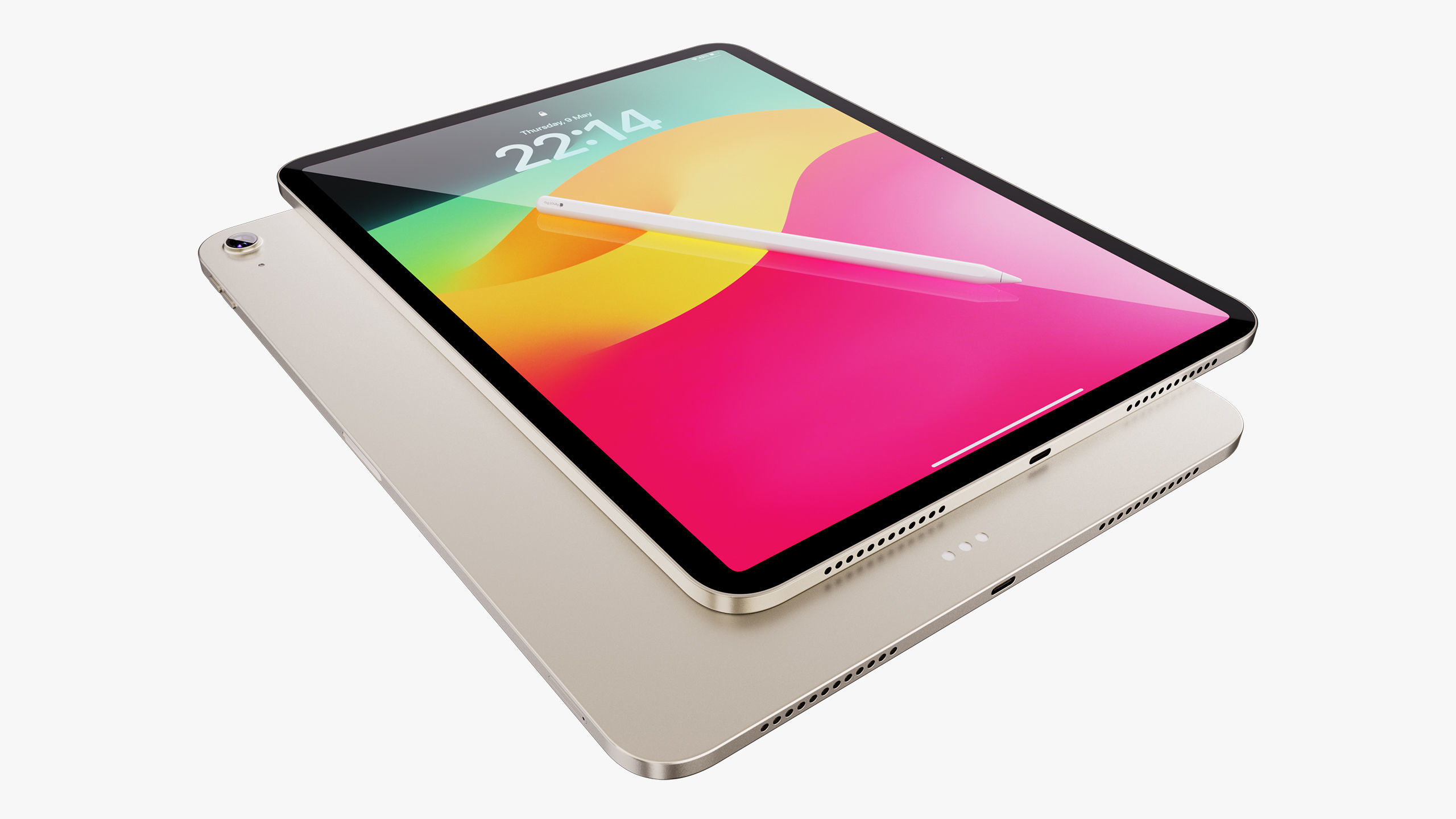 Apple iPad Air 11 - 13 inch M2 2024 Collection 3D model_49