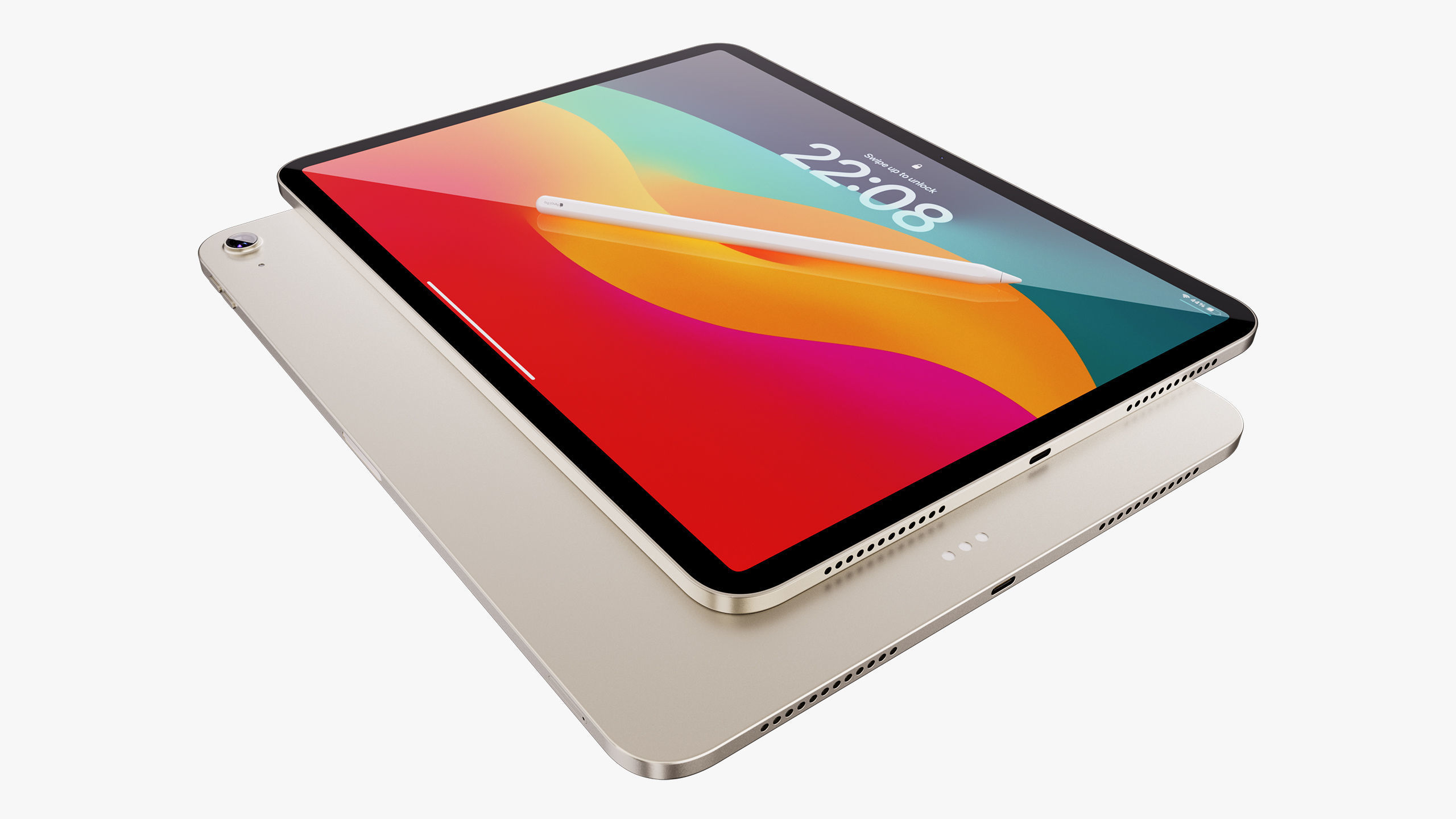 Apple iPad Air 11 - 13 inch M2 2024 Collection 3D model_51