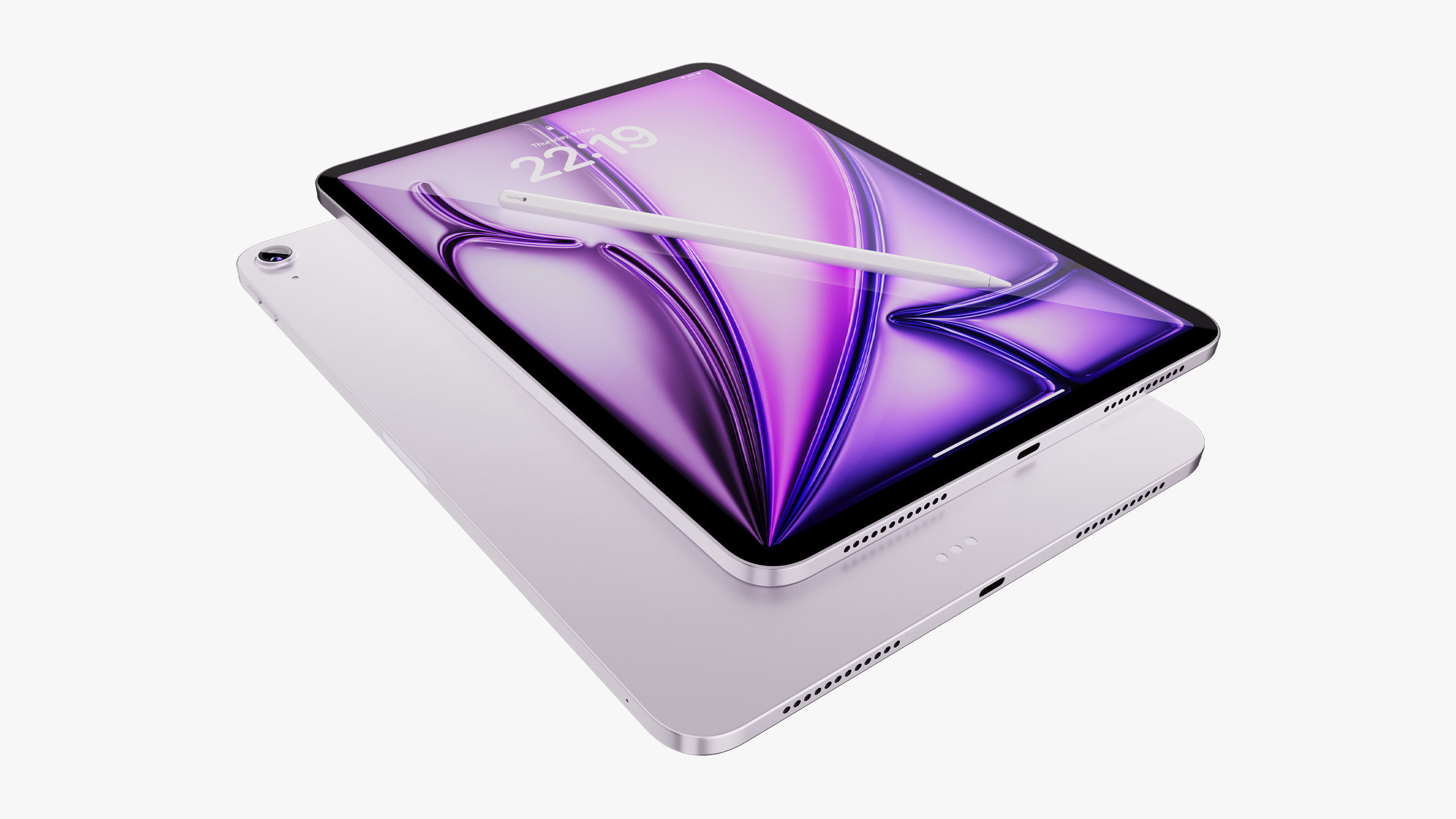 Apple iPad Air 11 - 13 inch M2 2024 Collection 3D model_31