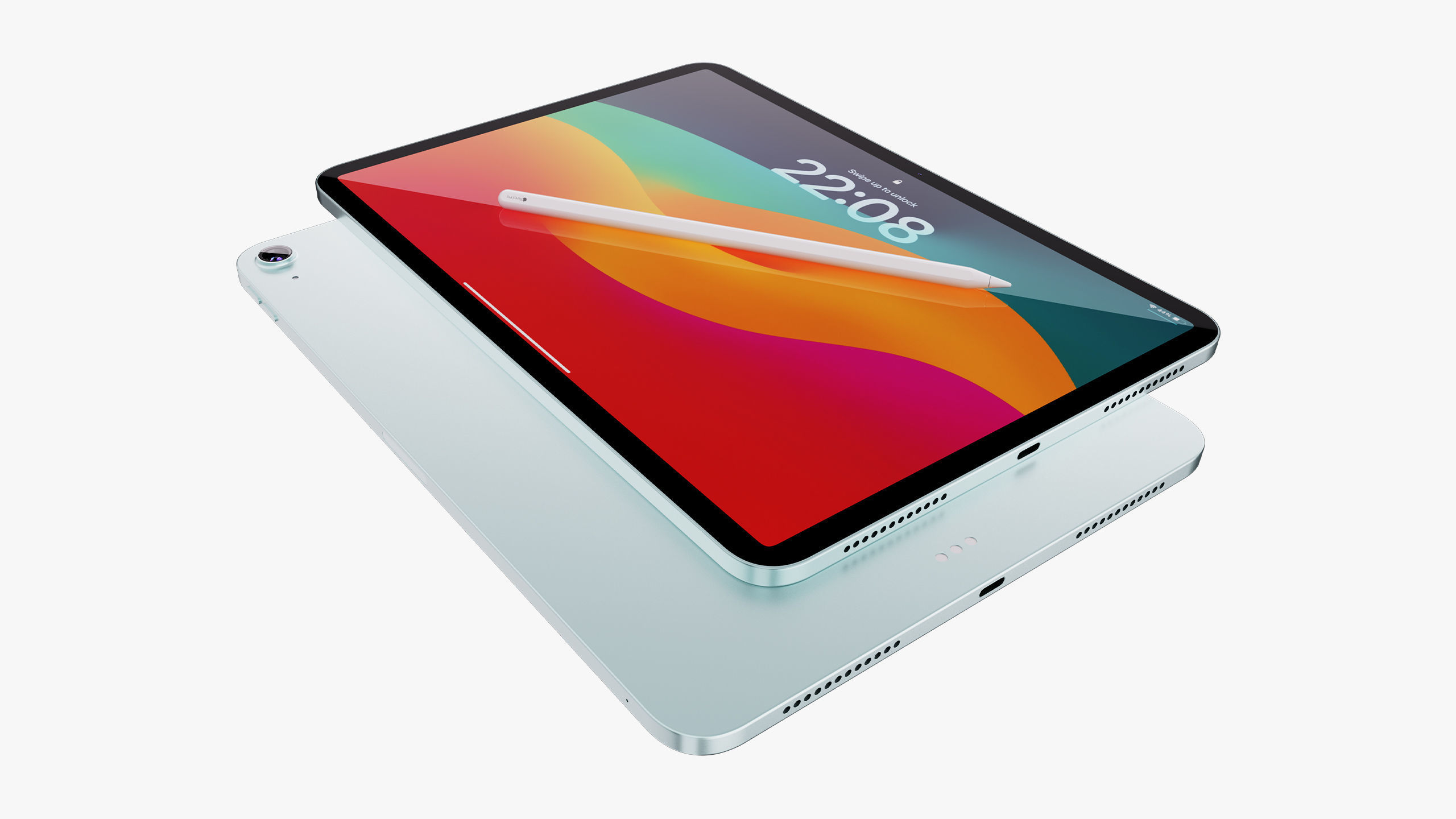 Apple iPad Air 11 - 13 inch M2 2024 Collection 3D model_28