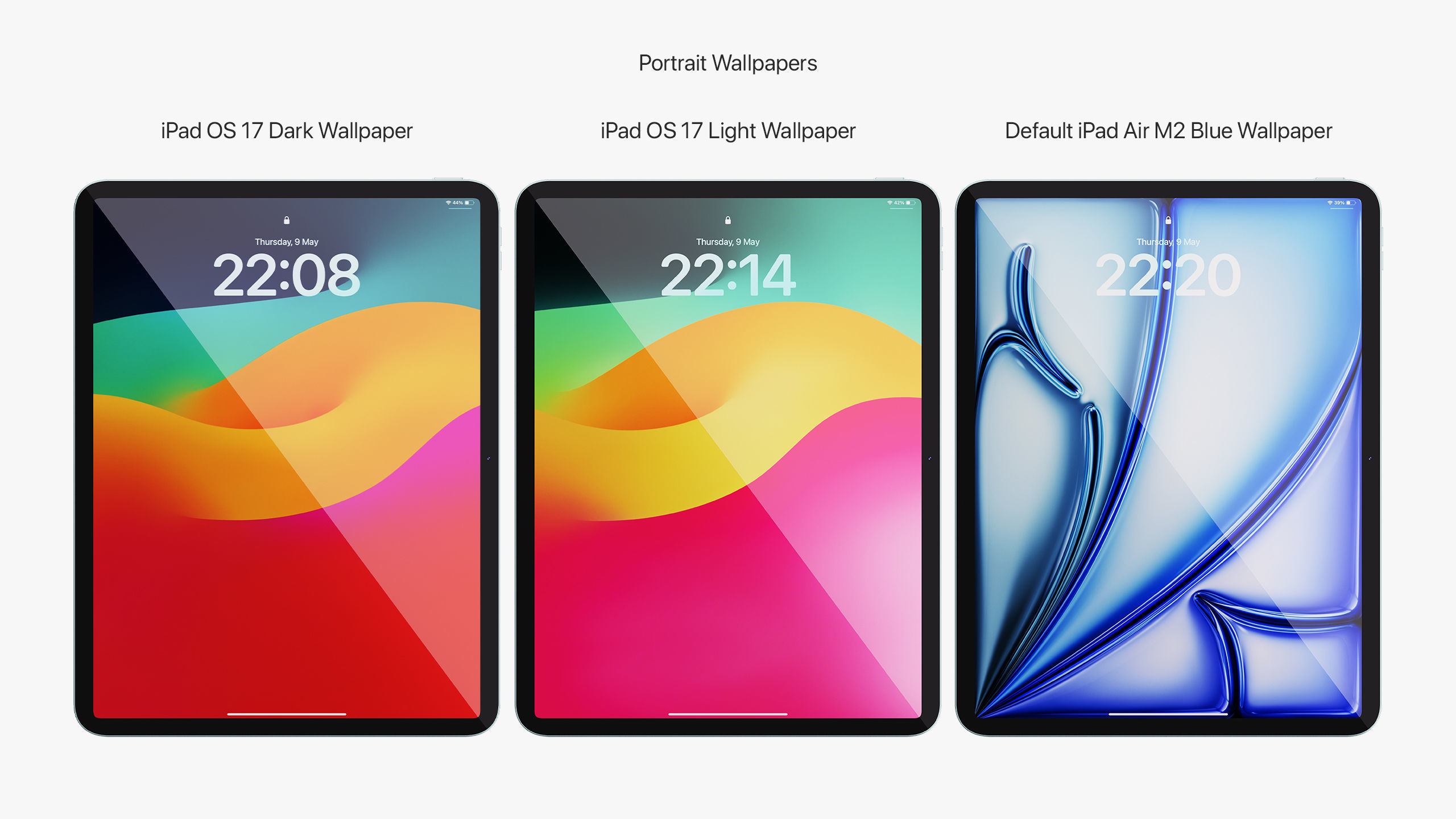 Apple iPad Air 11 - 13 inch M2 2024 Collection 3D model_9