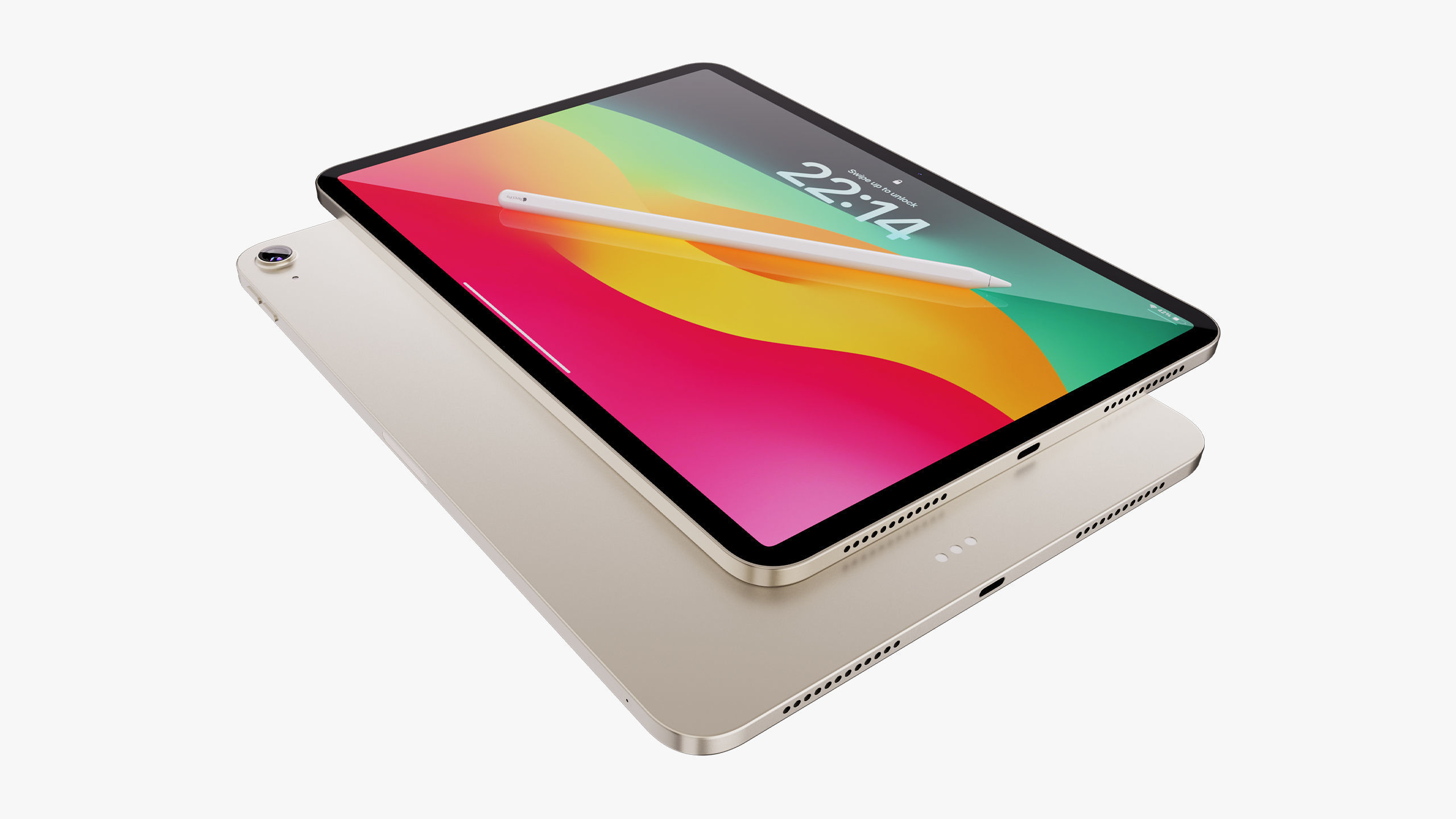 Apple iPad Air 11 - 13 inch M2 2024 Collection 3D model_50