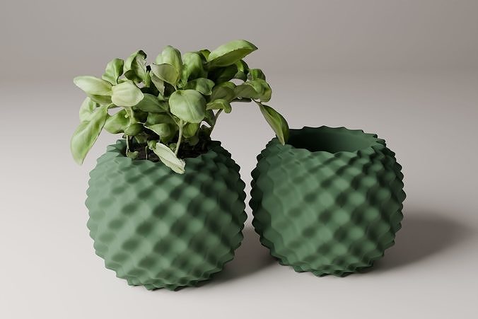 The Planter Pot STL 3D Print File 3D print model