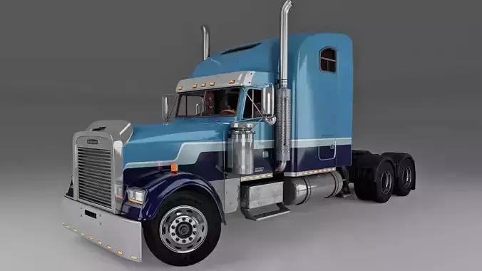 Freightliner FLD 132 Classic XL 3D model
