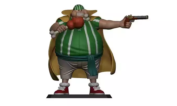 Lucky Roux - One piece anime 3D print model