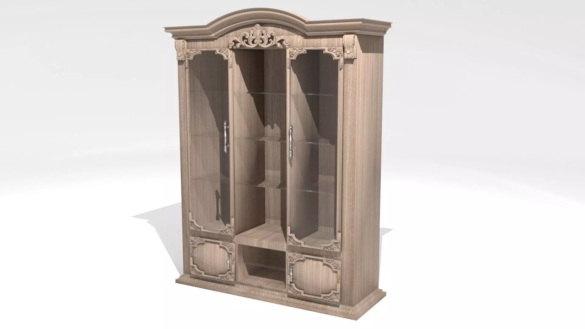 Silverware Cabinet 3D model_0