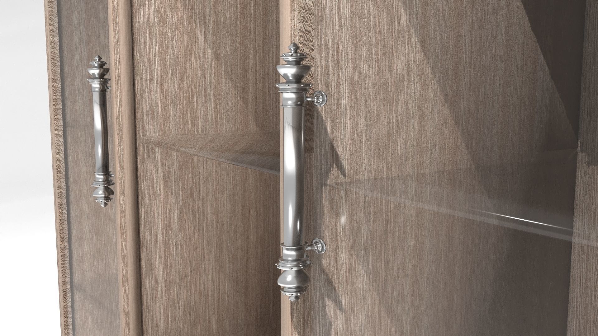 Silverware Cabinet 3D model_4
