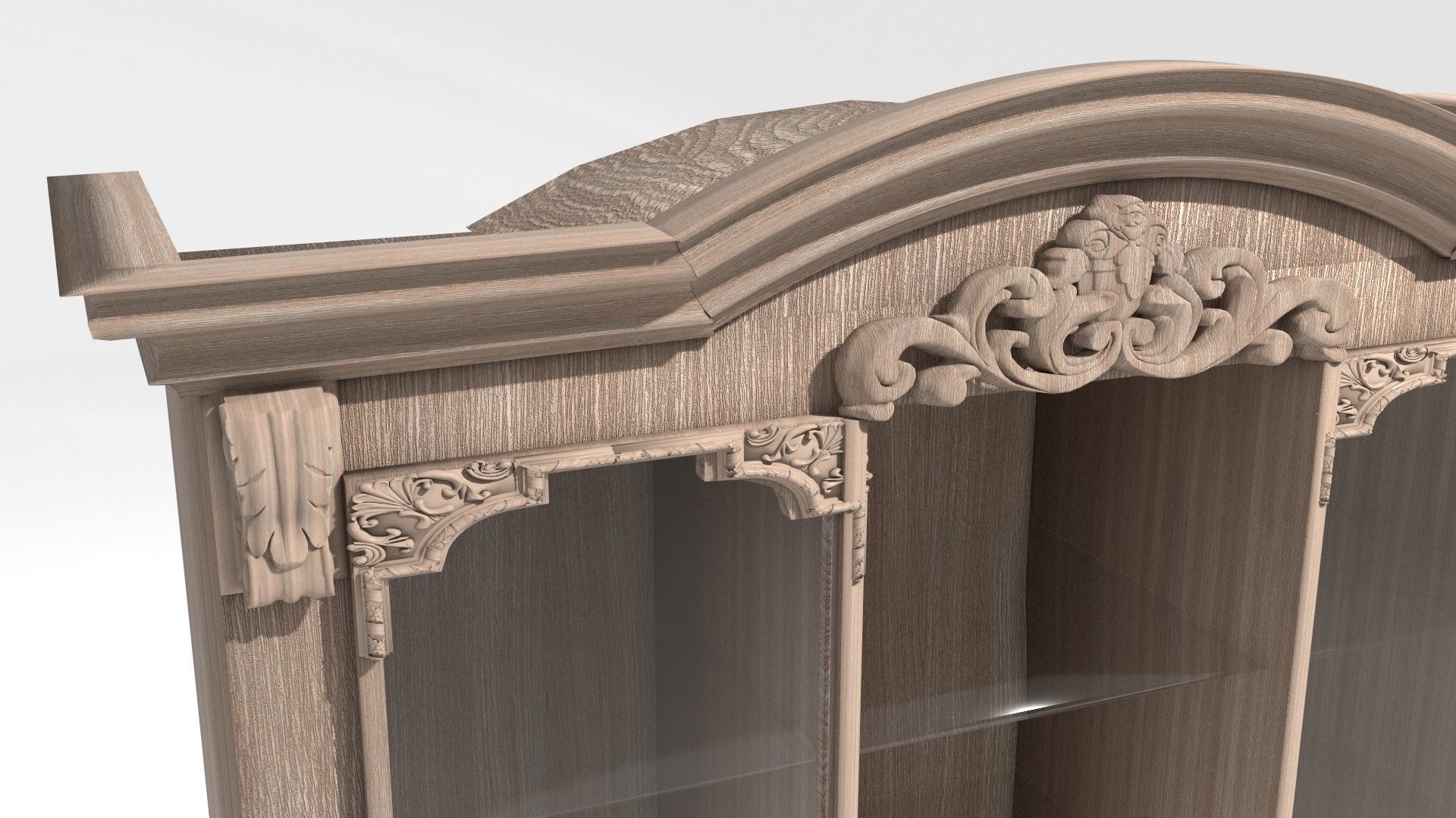 Silverware Cabinet 3D model_1