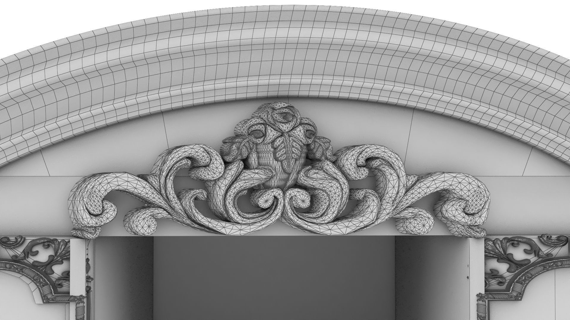 Silverware Cabinet 3D model_12