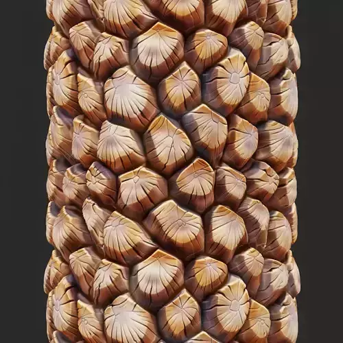 Stylized Bark Seamless Texture