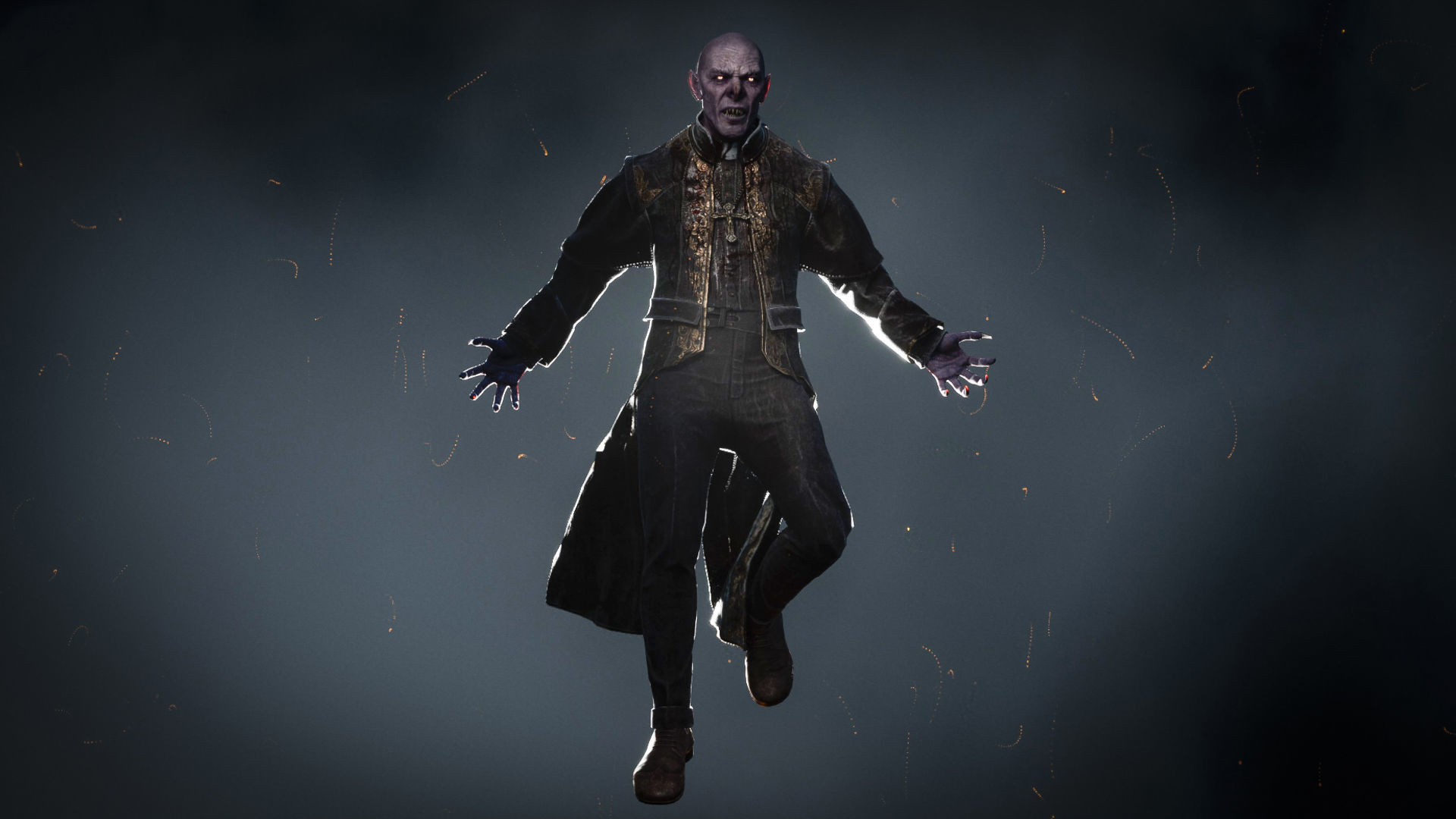 Vampire priest Low-poly 3D model_4