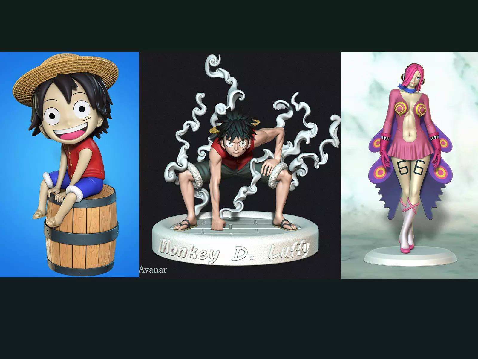 One Piece Collection 1- Luffy - Reiju _0