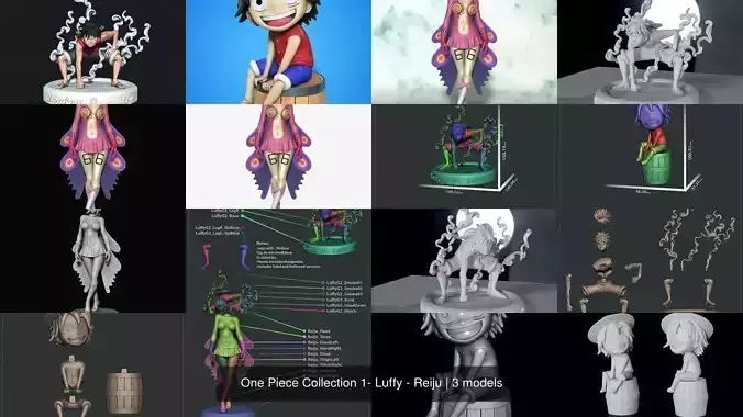 One Piece Collection 1- Luffy - Reiju