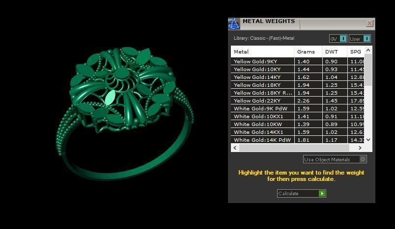 Rings 3D print model_3