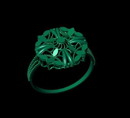 Rings 3D print model_2