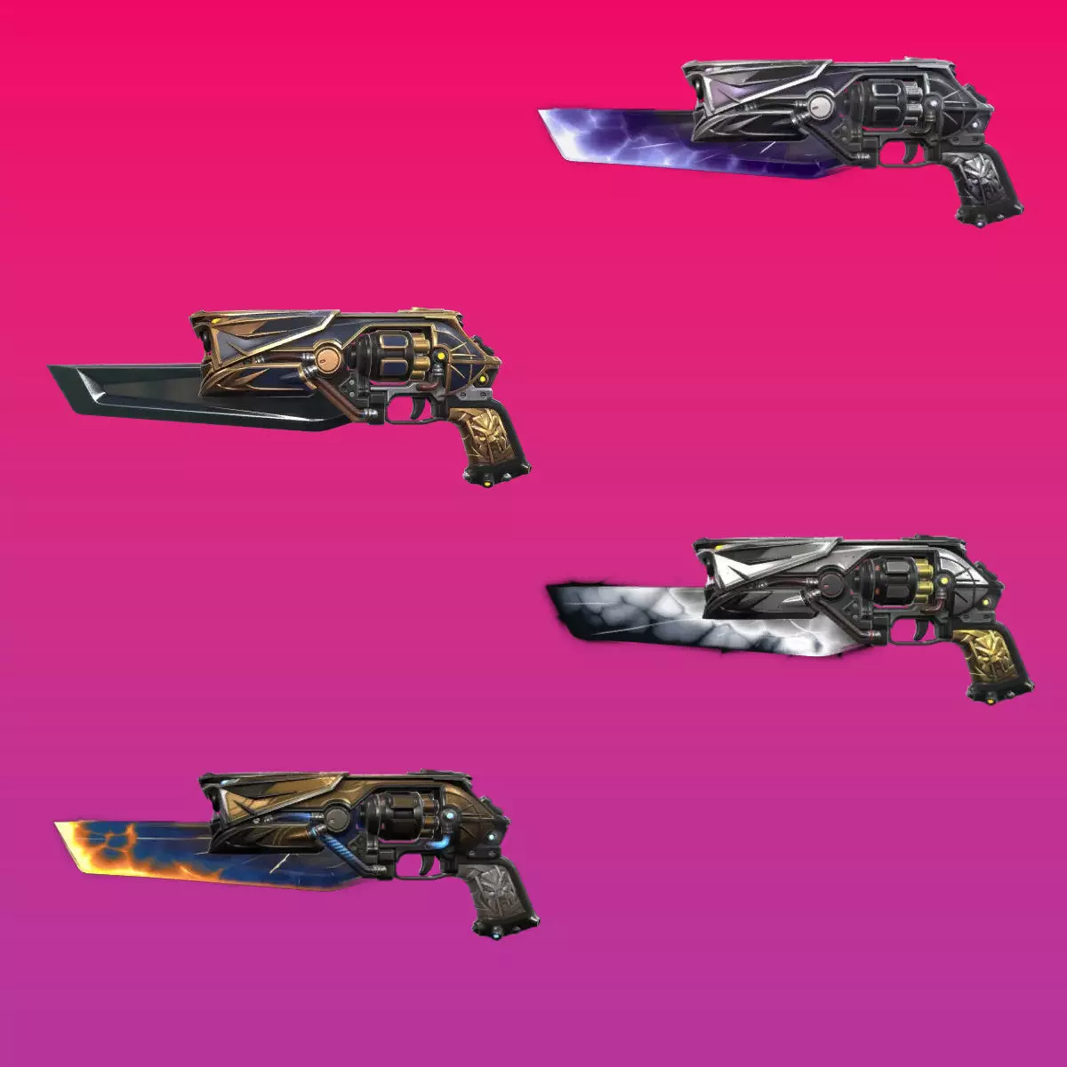 Valorant Aemondir Sheriff Model - Gltf And Stl - Printable 3D model