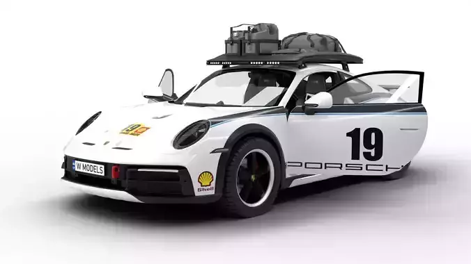 Porsche 911 Dakar Rallye 1974 HQ