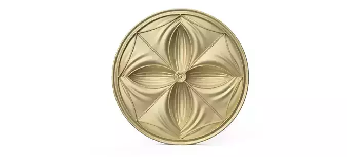 Carved rosette