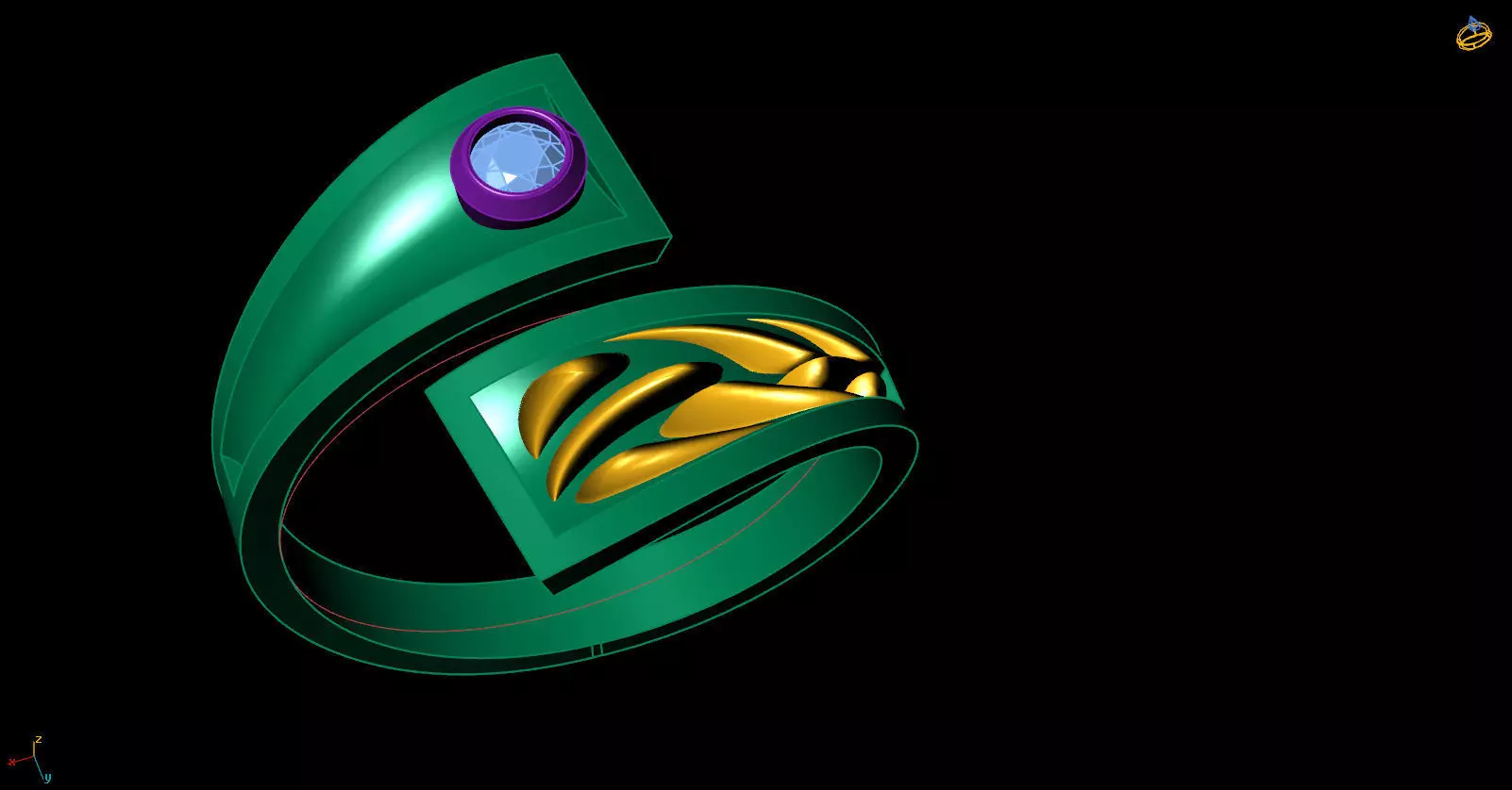 Ring Free Free 3D print model