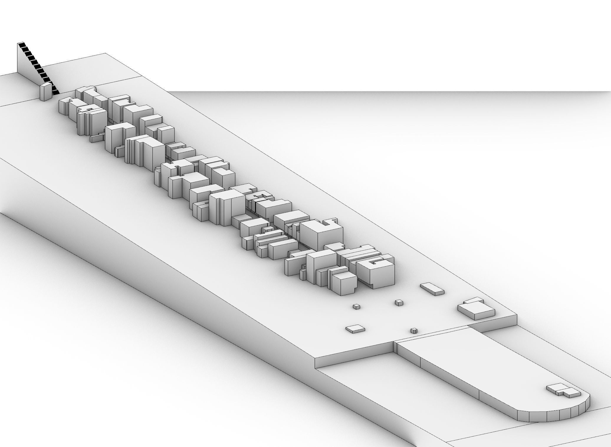 Agiou Nikolaou Street Patras 3D model_9