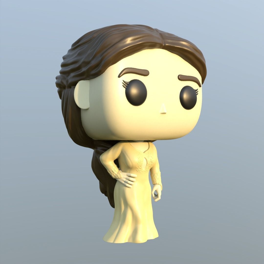 FUNKO VESTIDO FIESTA 3D print model_1