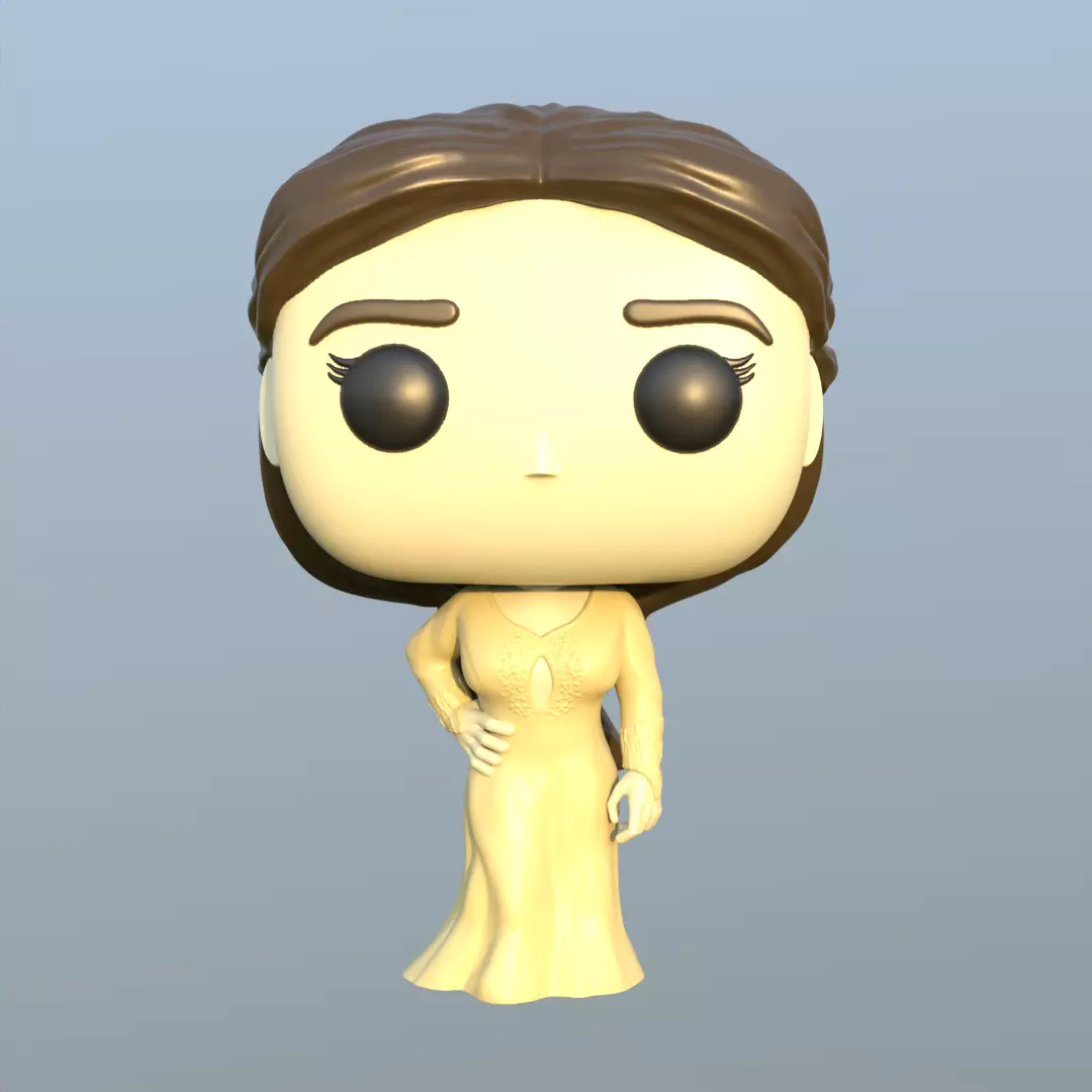 FUNKO VESTIDO FIESTA 3D print model_0
