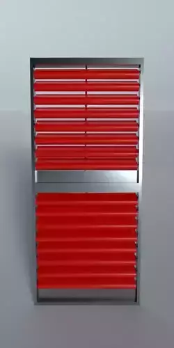 VERTICAL FOLDING WINDOW