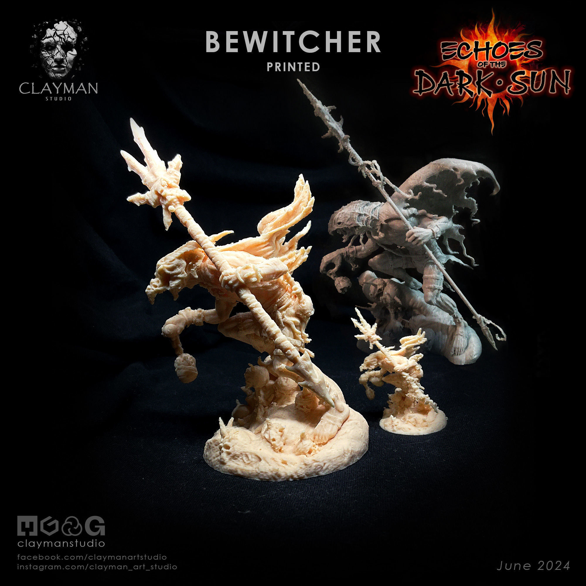 Bewitcher 32mm 75mm 242mm 3D print model_5