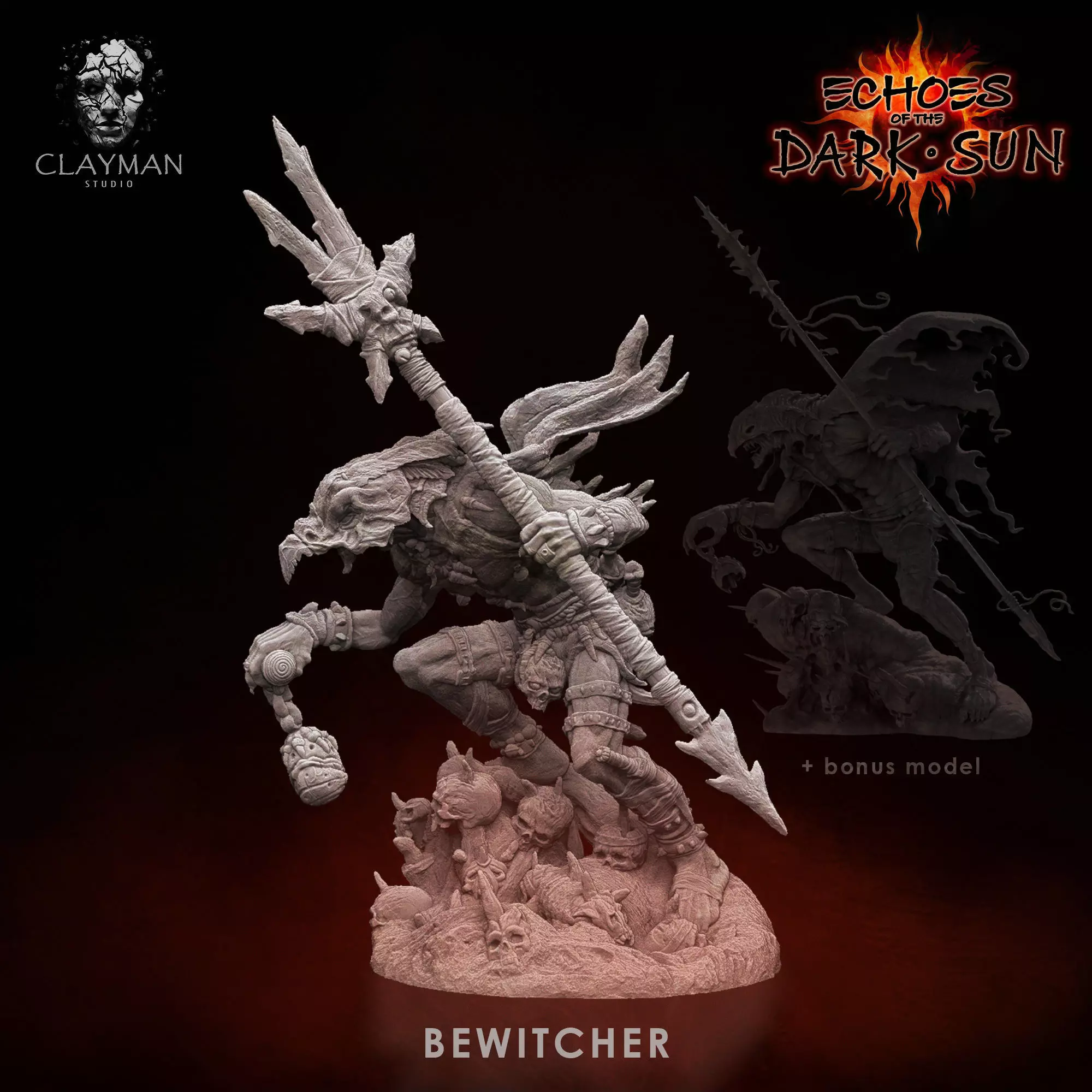 Bewitcher 32mm 75mm 242mm 3D print model_0