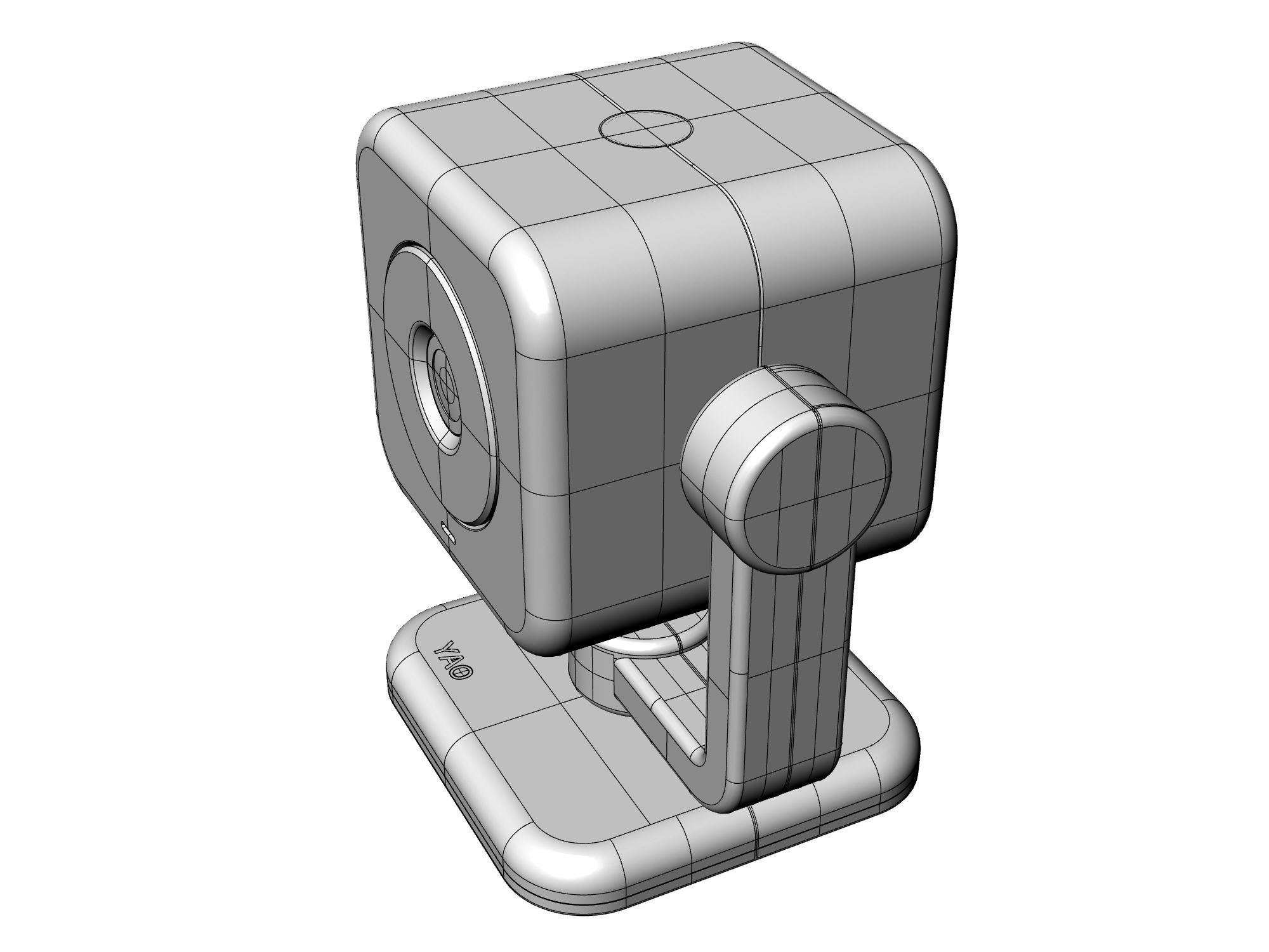 Security Camera 02 3D model_6