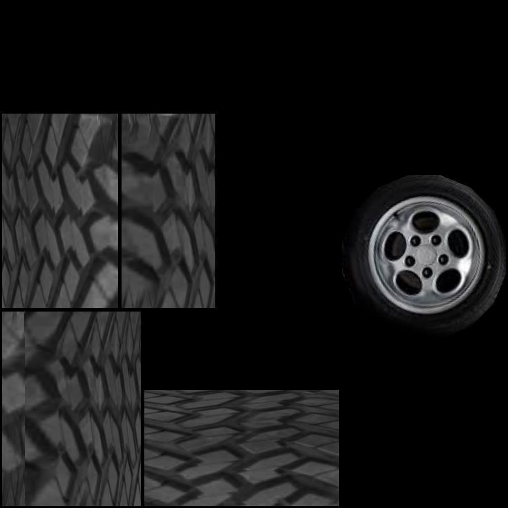 PSX Style Low-Poly Sports Car 3D model_2