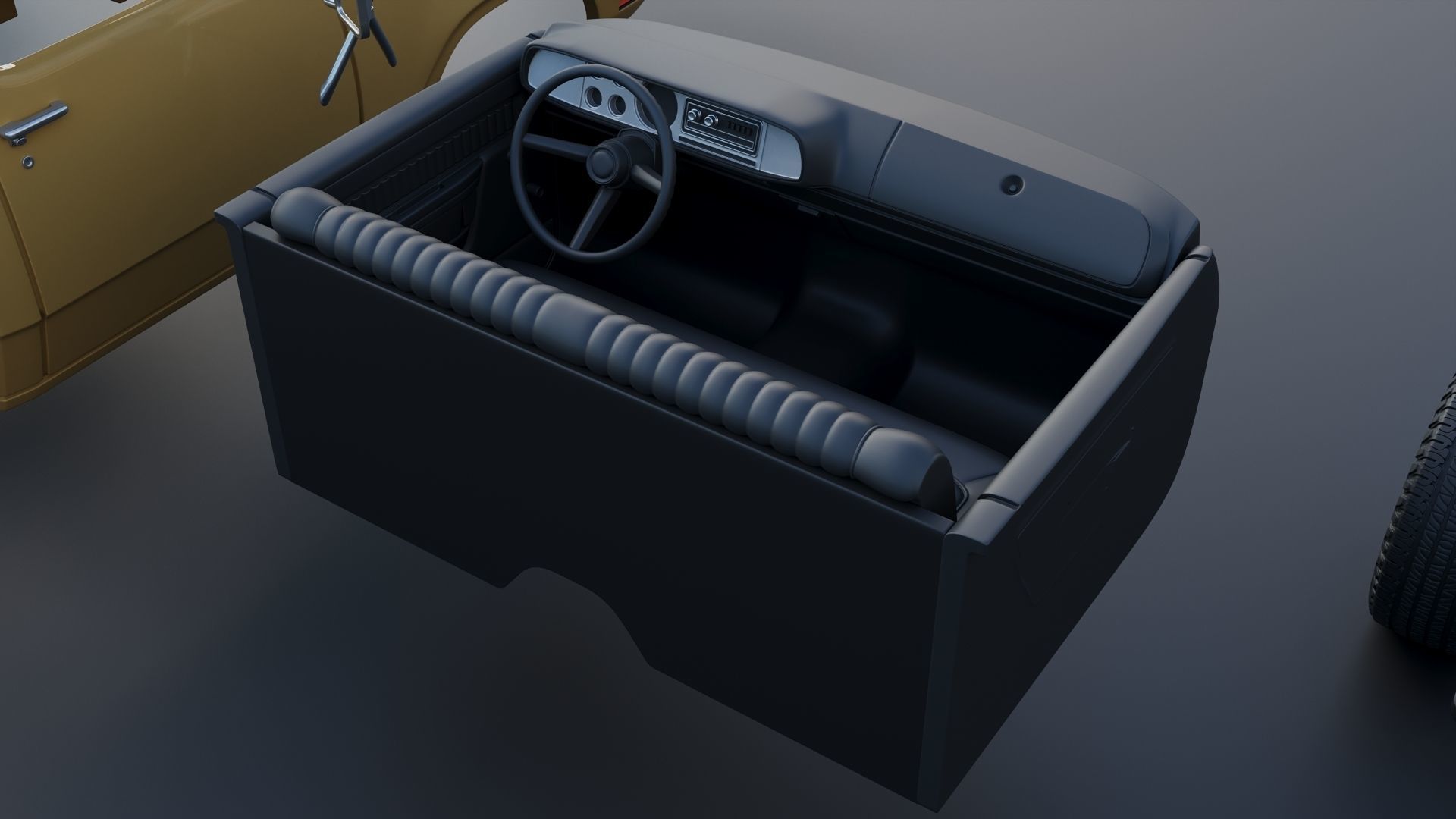 Dodge Power Wagon W150 1979 3D print model_25