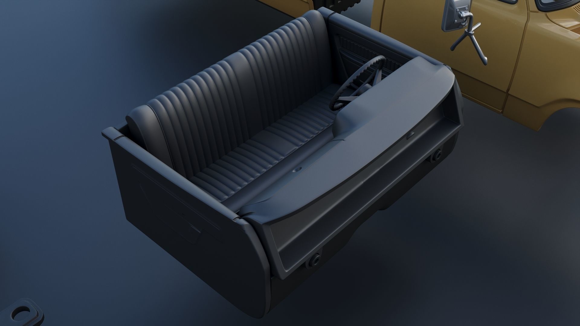 Dodge Power Wagon W150 1979 3D print model_24