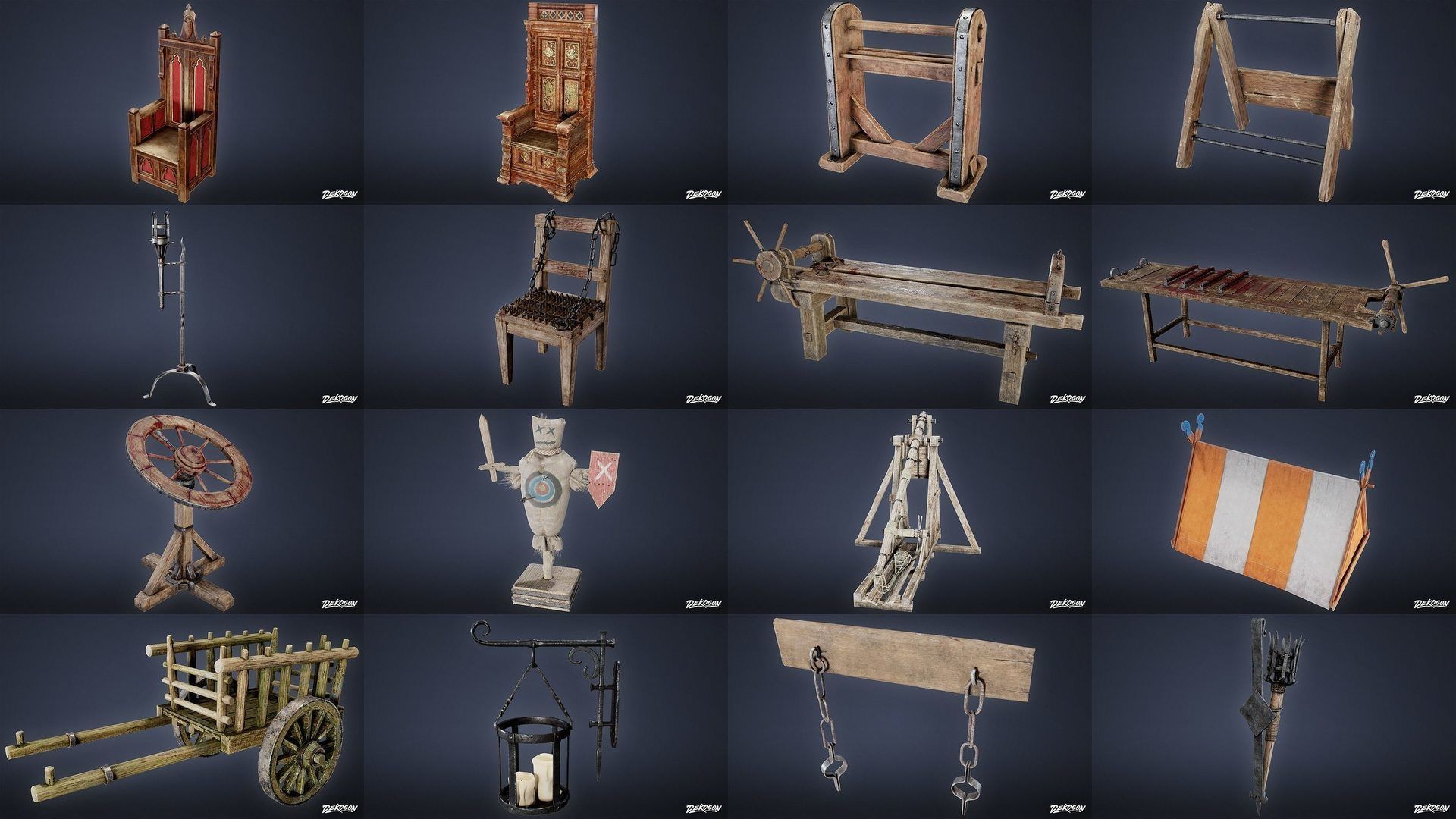 MEDIEVAL - Asset Combo Pack 3D Model Collection _9