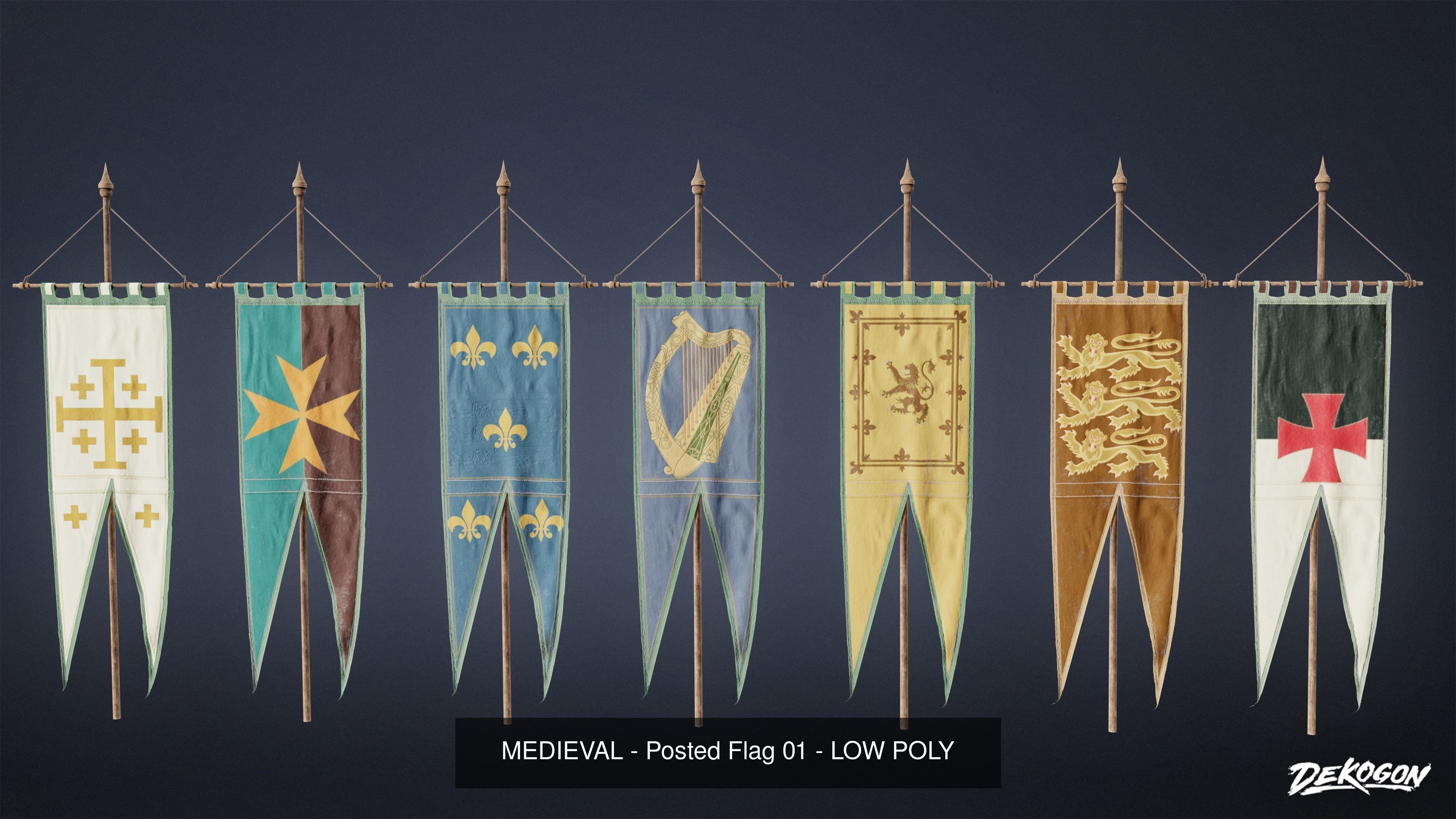 MEDIEVAL - Asset Combo Pack 3D Model Collection _59