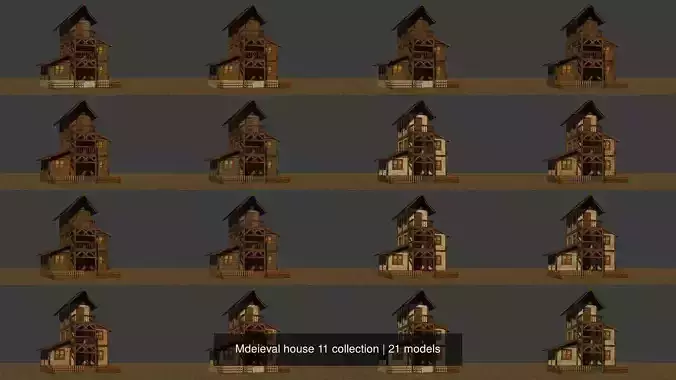 Mdeieval house 11 collection