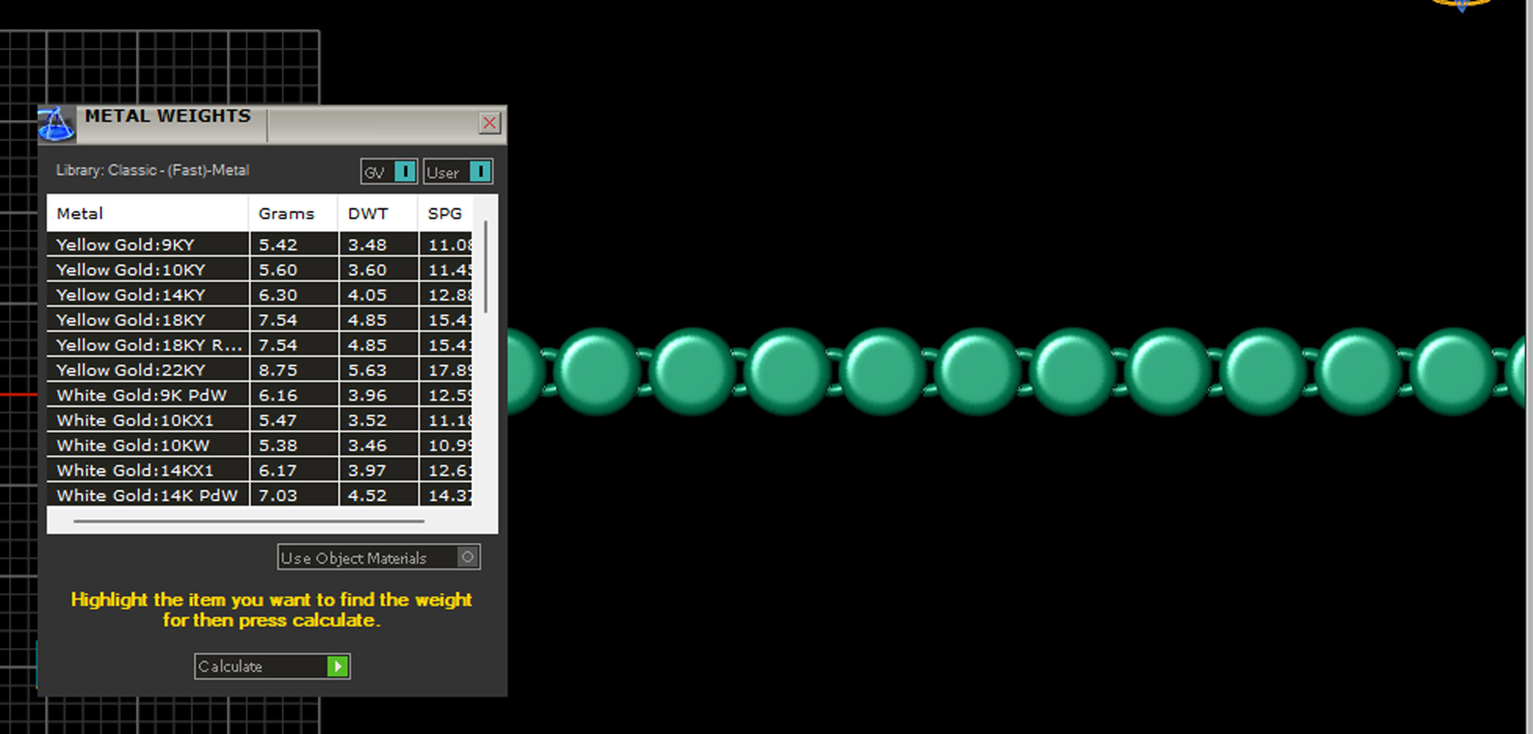 ladies 3d chain or necklace or bracelet 3d model direct casting 3D print model_2