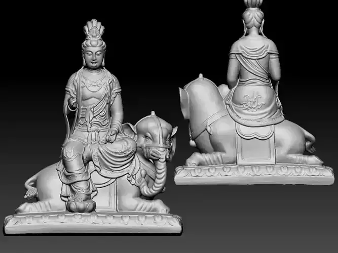 Buddha asian for 3D printing 3D print model