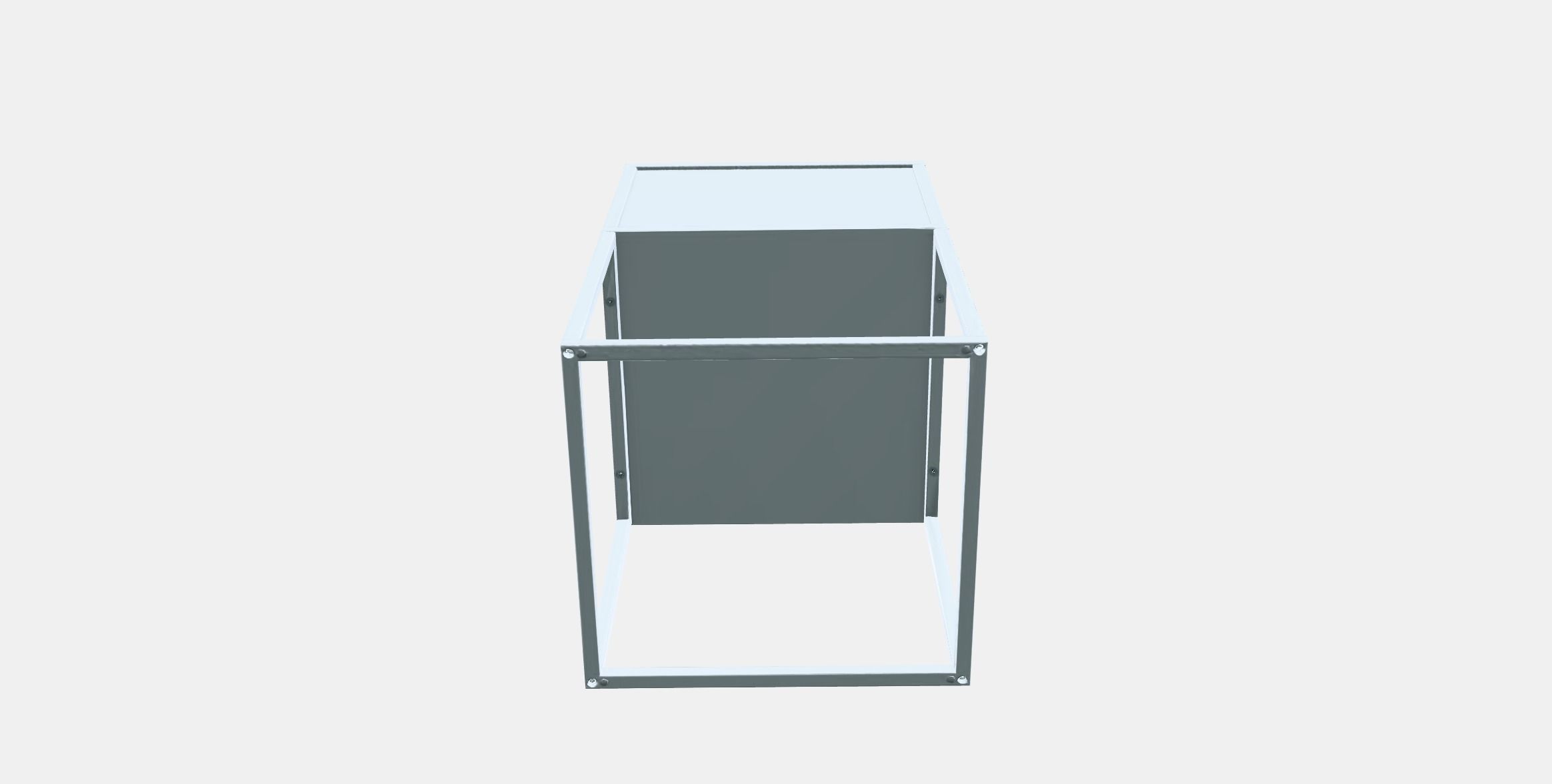 VIKHAMMER Bedside table Low-poly 3D model_7