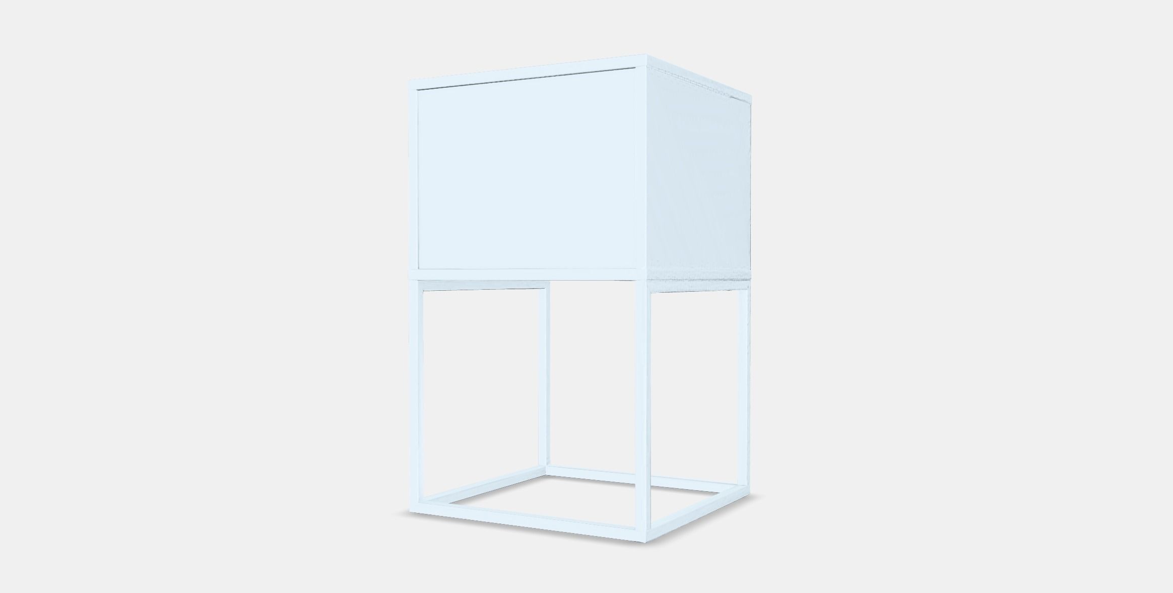 VIKHAMMER Bedside table Low-poly 3D model_5