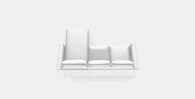 VIMLE 3-seat sofa with chaise longue 2