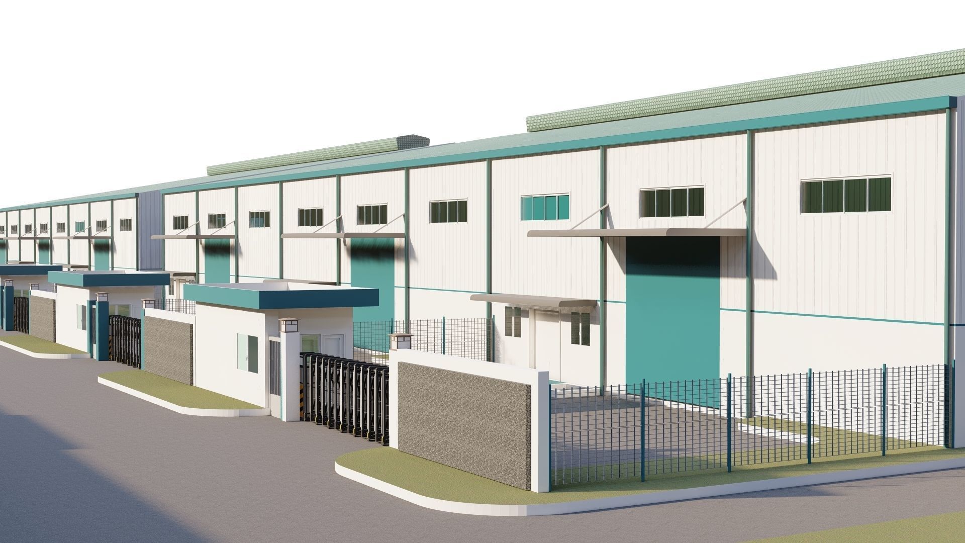 Warehouse-Warehouse Building 3D model_5