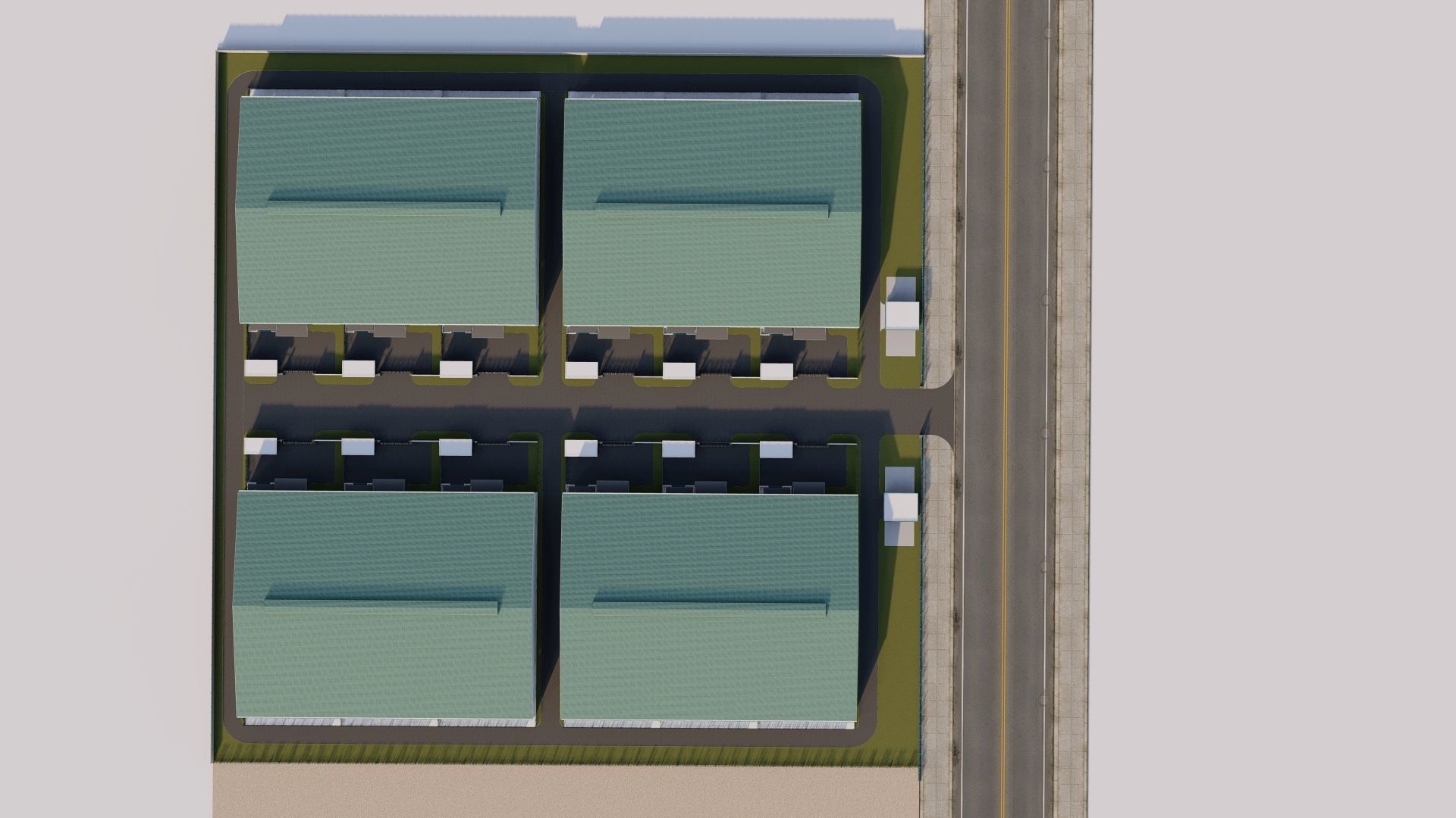 Warehouse-Warehouse Building 3D model_7