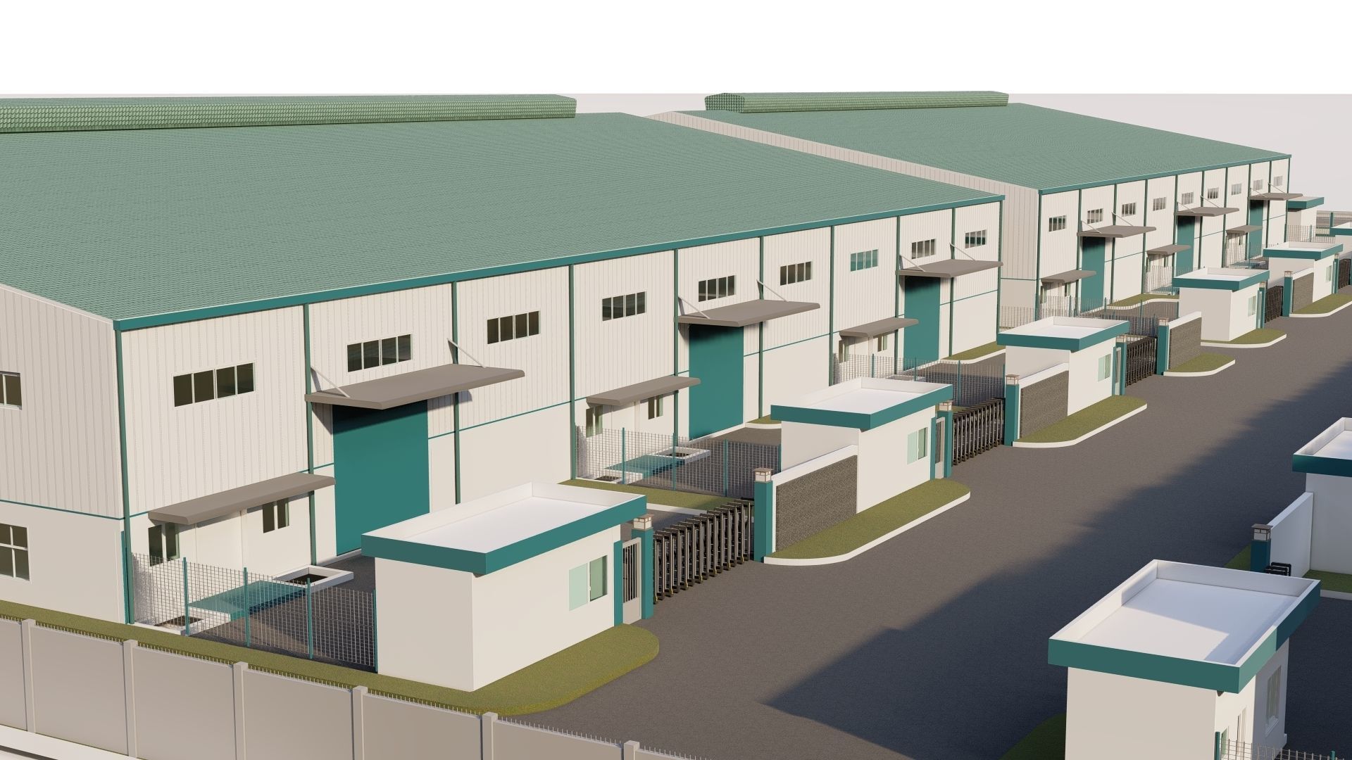 Warehouse-Warehouse Building 3D model_6