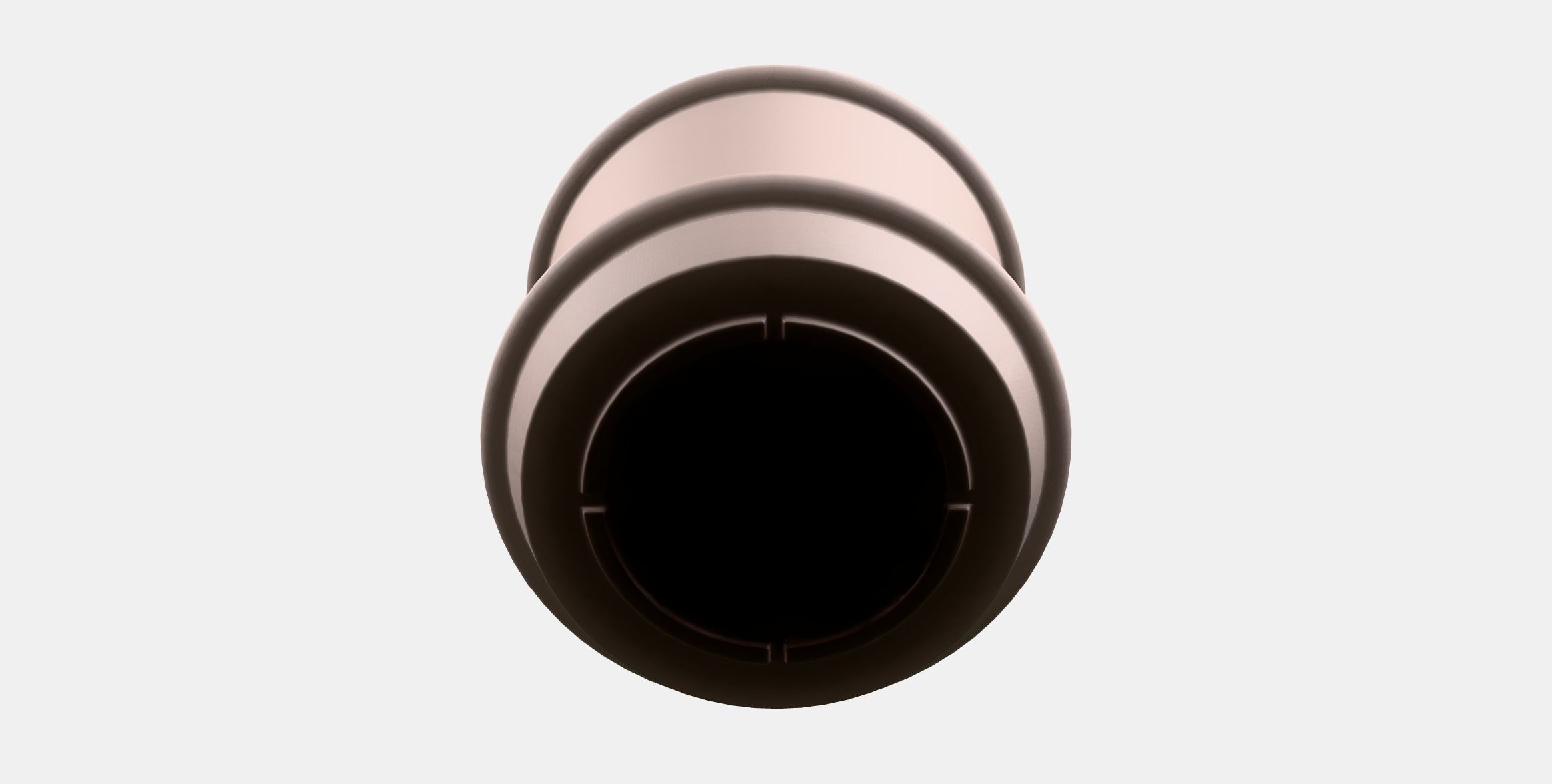 MUSKOTBLOMMA Plant pot with saucer 1 Low-poly 3D model_6